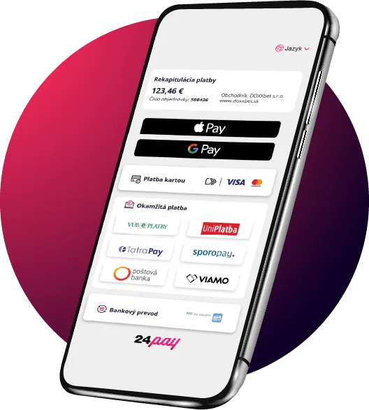 Platobný formulár s novinkou Click to Pay