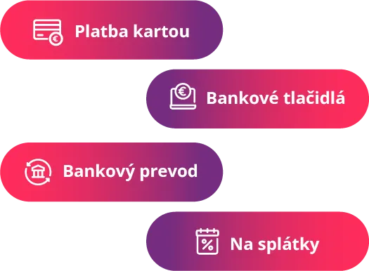 platobné metódy